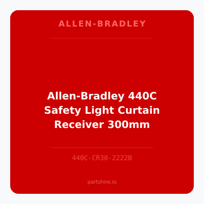 Allen-Bradley 440C Safety Light Curtain Receiver 300mm