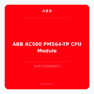 ABB AC500 PM564-TP CPU Module