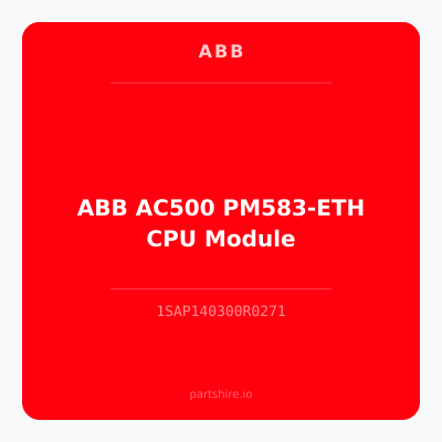 ABB AC500 PM583-ETH CPU Module