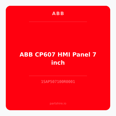 ABB CP607 HMI Panel 7 inch