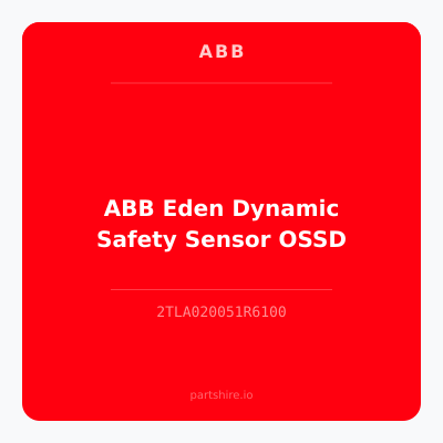 ABB Eden Dynamic Safety Sensor OSSD