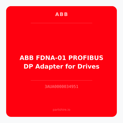 ABB FDNA-01 PROFIBUS DP Adapter for Drives