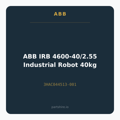 ABB IRB 4600-40/2.55 Industrial Robot 40kg
