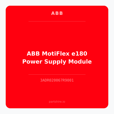ABB MotiFlex e180 Power Supply Module