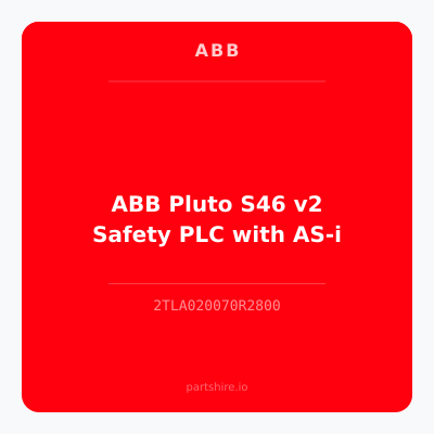 ABB Pluto S46 v2 Safety PLC with AS-i