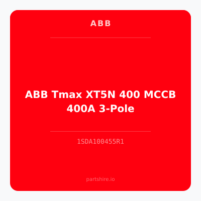 ABB Tmax XT5N 400 MCCB 400A 3-Pole
