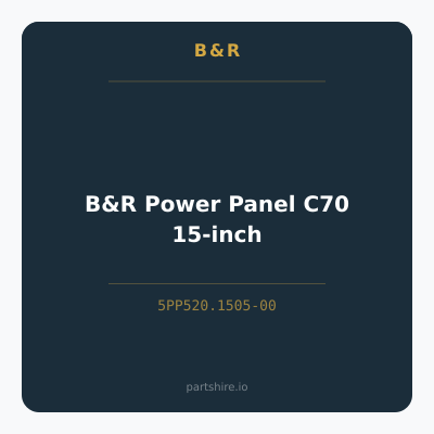 B&R Power Panel C70 15-inch