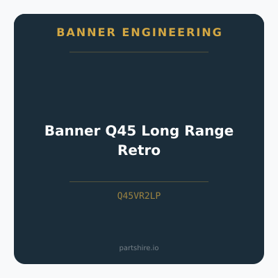 Banner Q45 Long Range Retro