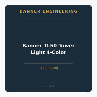 Banner TL50 Tower Light 4-Color