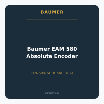 Baumer EAM 580 Absolute Encoder