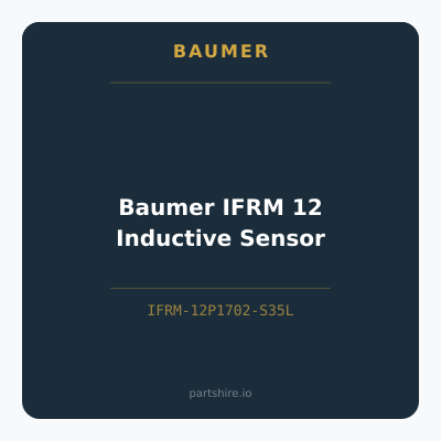 Baumer IFRM 12 Inductive Sensor