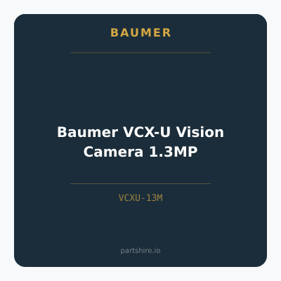Baumer VCX-U Vision Camera 1.3MP