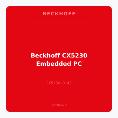Beckhoff CX5230 Embedded PC