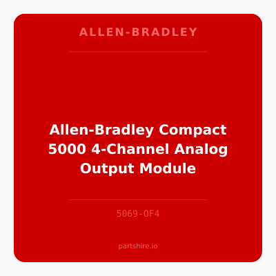 Allen-Bradley Compact 5000 4-Channel Analog Output Module