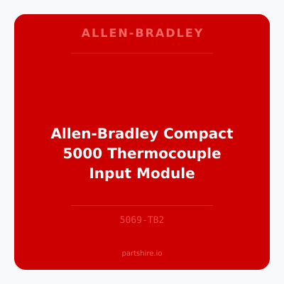 Allen-Bradley Compact 5000 Thermocouple Input Module