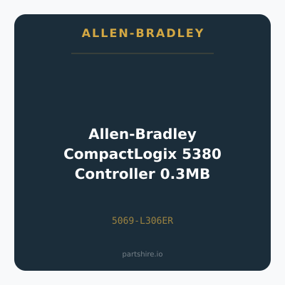 Allen-Bradley CompactLogix 5380 Controller 0.3MB
