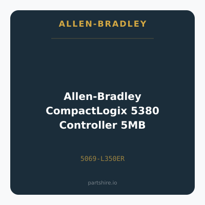 Allen-Bradley CompactLogix 5380 Controller 5MB