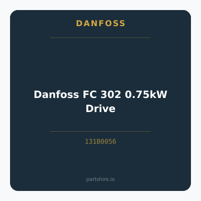 Danfoss FC 302 0.75kW Drive