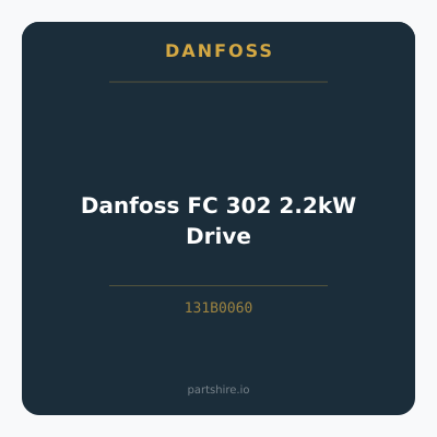 Danfoss FC 302 2.2kW Drive