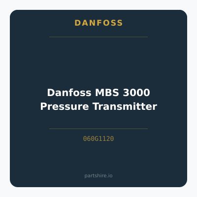 Danfoss MBS 3000 Pressure Transmitter