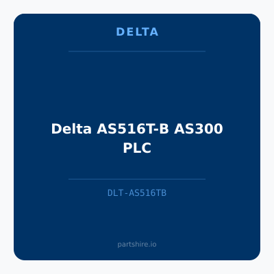 Delta AS516T-B AS300 PLC