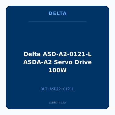 Delta ASD-A2-0121-L ASDA-A2 Servo Drive 100W