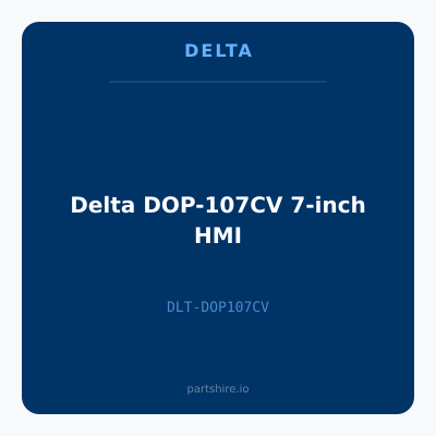 Delta DOP-107CV 7-inch HMI