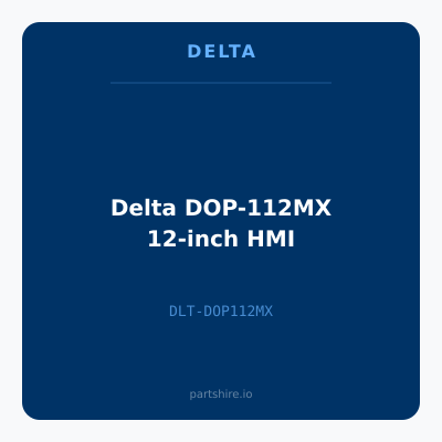 Delta DOP-112MX 12-inch HMI