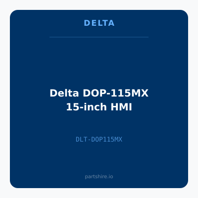 Delta DOP-115MX 15-inch HMI