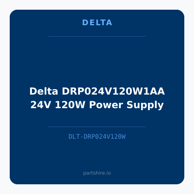 Delta DRP024V120W1AA 24V 120W Power Supply