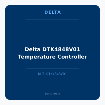 Delta DTK4848V01 Temperature Controller