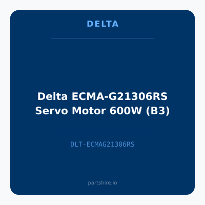 Delta ECMA-G21306RS Servo Motor 600W (B3)