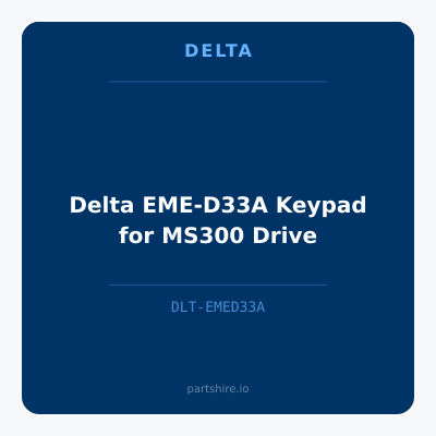 Delta EME-D33A Keypad for MS300 Drive