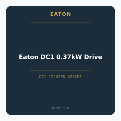 Eaton DC1 0.37kW Drive