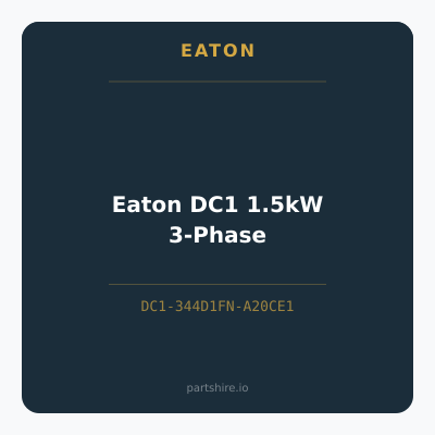 Eaton DC1 1.5kW 3-Phase