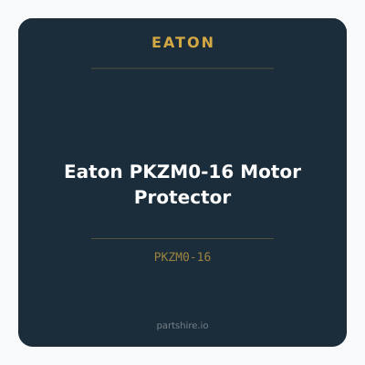 Eaton PKZM0-16 Motor Protector