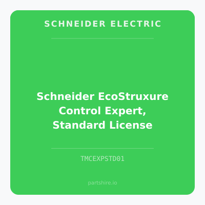 Schneider EcoStruxure Control Expert, Standard License