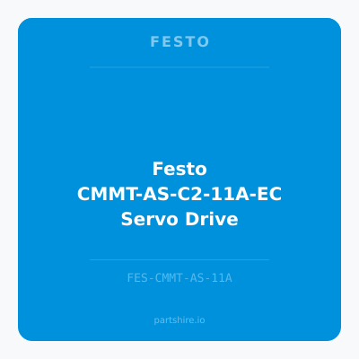 Festo CMMT-AS-C2-11A-EC Servo Drive