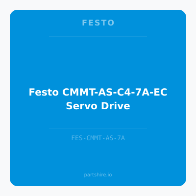 Festo CMMT-AS-C4-7A-EC Servo Drive