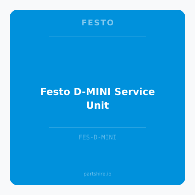 Festo D-MINI Service Unit