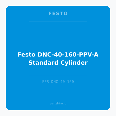 Festo DNC-40-160-PPV-A Standard Cylinder