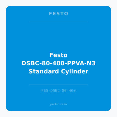 Festo DSBC-80-400-PPVA-N3 Standard Cylinder