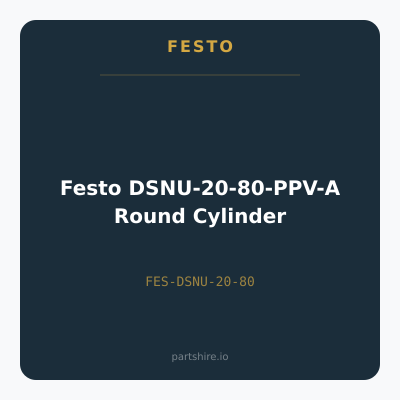 Festo DSNU-20-80-PPV-A Round Cylinder