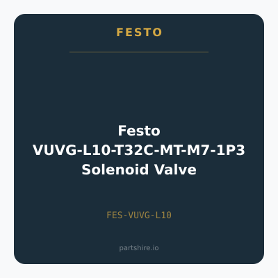 Festo VUVG-L10-T32C-MT-M7-1P3 Solenoid Valve