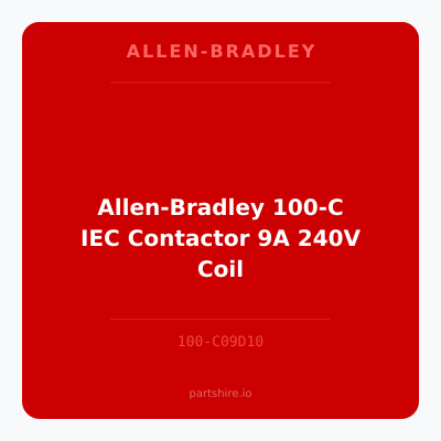 Allen-Bradley 100-C IEC Contactor 9A 240V Coil