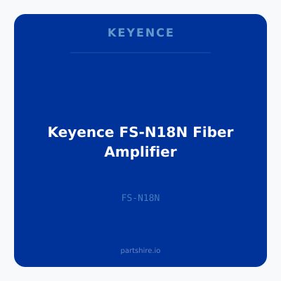 Keyence FS-N18N Fiber Amplifier
