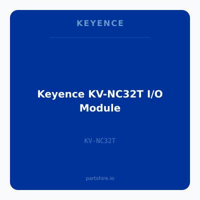 Keyence KV-NC32T I/O Module