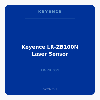 Keyence LR-ZB100N Laser Sensor
