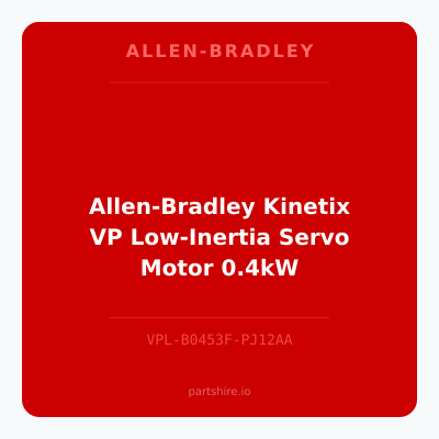 Allen-Bradley Kinetix VP Low-Inertia Servo Motor 0.4kW
