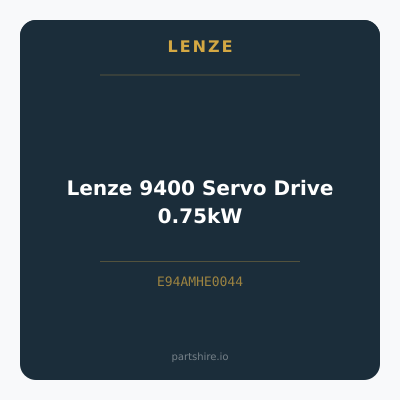 Lenze 9400 Servo Drive 0.75kW